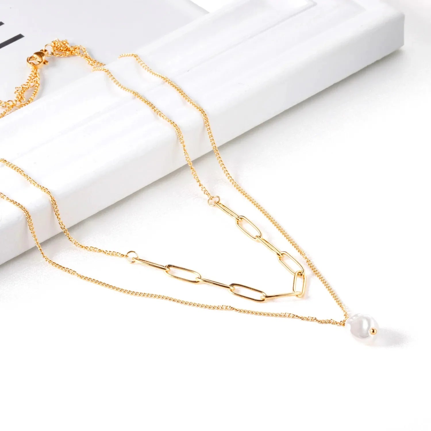 Pearl Layered Necklace