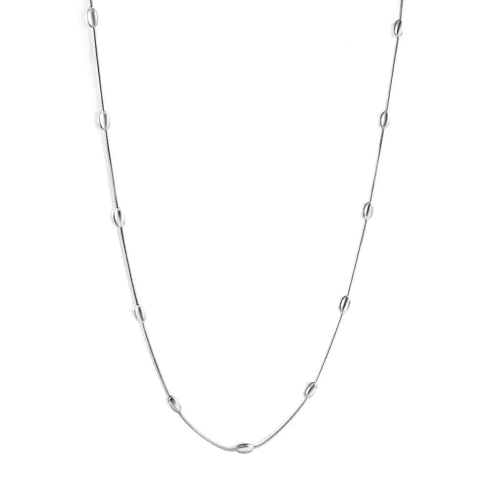 Silver Shiny Dot Chain