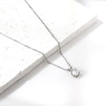 Zirconia Round Necklace